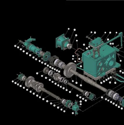 Фото №0 Насос шестеренный НШ-10Л (Вращатель 2-37В-00 )