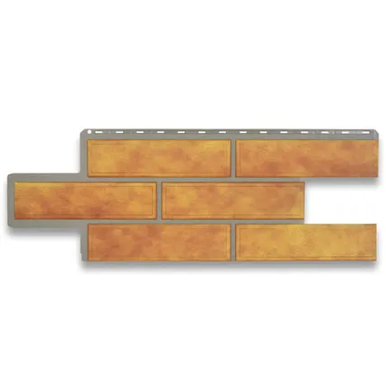 Фото №0 Фасадная панель (АП) "КАМЕНЬ Венецианский (бежевый) 1250*450 мм (раб.размер 1000*430)