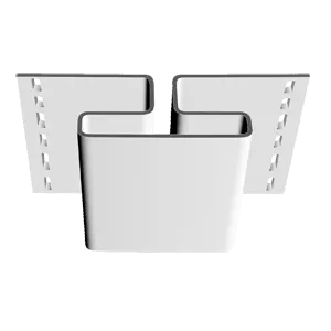 фото Соединительный профиль (Н-профиль) (3,05) Пломбир