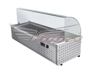 фото Настольная холодильная витрина ToppingBox НХВсм-5 с молированным стеклом