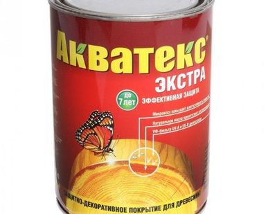 фото Акватекс-Экстра 0,8л красное дерево уценка