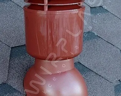 фото Выход вентиляционный К-22 изолированный D 110 мм, H 495 мм