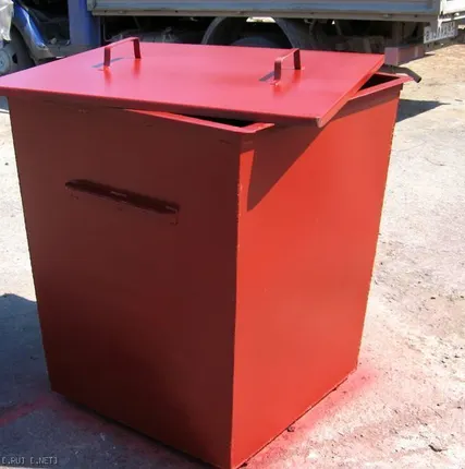 Фото №0 Мусорный бак