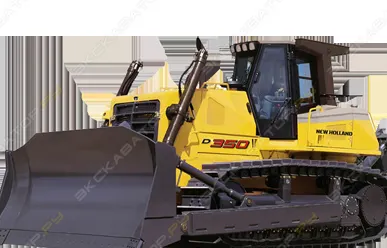 фото Аренда бульдозера New Holland D350, Москва