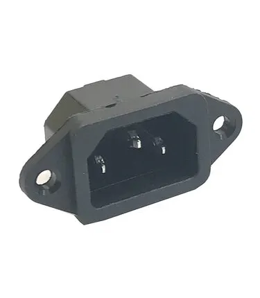 Фото №0 Сетевой разъем AC-016 черный