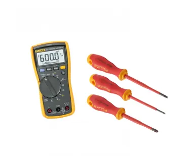 фото Комплект Fluke IB117M - мультиметр Fluke 117 с набором отвёрток