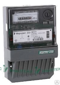 фото Счетчик электроэнергии трехфазный-Тр/5А Меркурий230AM03 кл0.5 220/380В