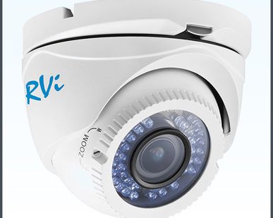 фото Видеокамера цветная RVi-125C (2.8-12 мм) антивандальная