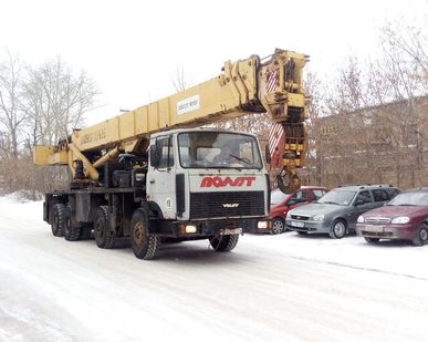 фото Автокран Маз Г/п 50 т, вылет 50 м