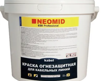 фото Неомид (Neomid) Огнезащитная краска для кабельных линий 030 25 кг
