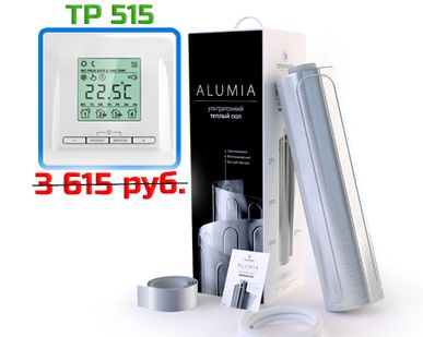 фото Теплый пол Теплолюкс Alumia 525-3.5 м²
в