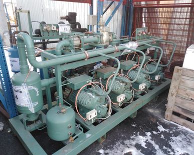 фото Агрегатная стойка на базе bitzer 4ec-4. 2
