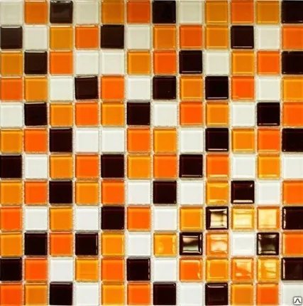 Фото №0 RONG GUAN Смальта (мозаика) CB806 рыже-коричневый