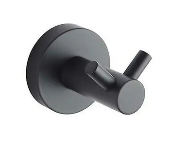 фото Крючок двойной черный