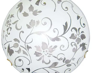 фото Светильник НПБ 01-2х60-139 М16 "Эрика" 300 60Вт E27 IP20 матов. бел./клипсы зол. (инд. упак.) Элетех 1005204380