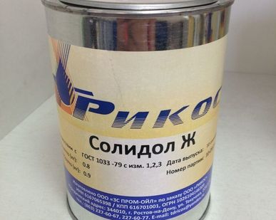 фото Смазка Солидол Ж бочка 175кг