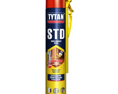 фото Монтажная пена бытовая Tytan Professional STD Эрго (750 мл) летняя