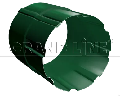 фото Труба соединительная 1м (90 мм)"GRAND LINE"