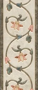 фото Керамический гранит KERAMA MARAZZI Лирия 402х80 бордюр лаппатированный VT\A46\SG1544L