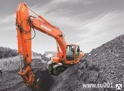 фото Аренда экскаватора DOOSAN SOLAR WX210, с использованием ковша