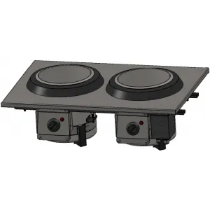 фото Мармит электрический для первых блюд встраиваемый Челябторгтехника RM31D Drop IN