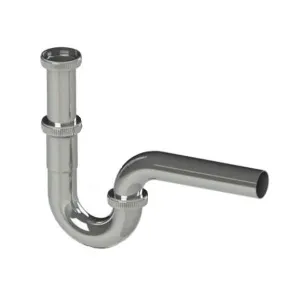 Фото №0 Сифон АНИ хромированный бутылочный 11/4х32 с прямой трубой 32 х 32 BRD3024