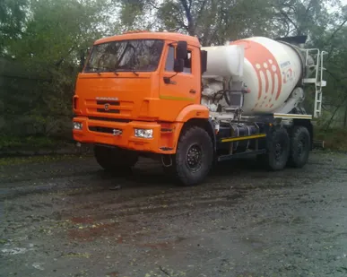фото Автобетоносмеситель на шасси КамАЗ 43118 (2012 г. в.)