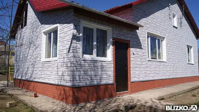 Фото №2 Фасадные панели для дома под кирпич Docke Berg цвет КИРПИЧНЫЙ, 0,44 м