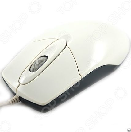 Фото №0 Мышь A4Tech OP-720 White PS/2