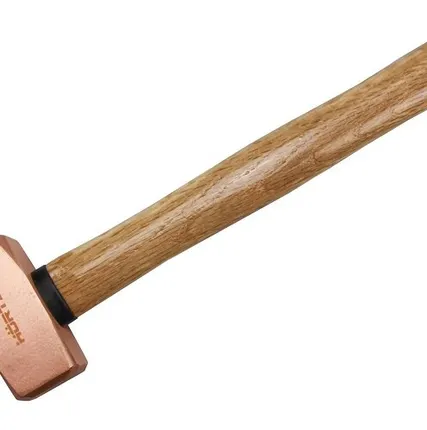 Фото №0 Кувалда 3,0 кг медная с деревянной ручкой HOR