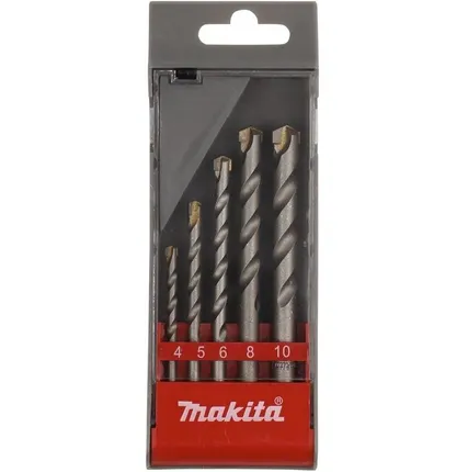 Фото №0 Набор сверл по бетону (уп.5шт) Makita D-05175