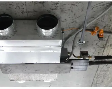 фото Монтаж канального фанкойла (установка канальных фанкойлов)