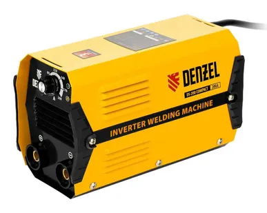 фото Аппарат инверторный дуговой сварки DS-200 Compact, 200 А, ПВ 70%, диаметр электрода 1.6-5 мм Denzel