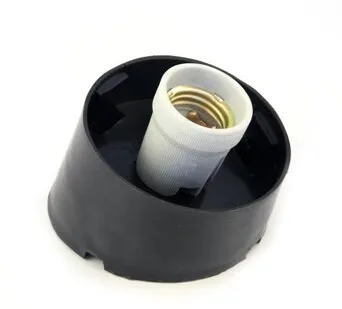 фото Элетех Свет.армат.НББ 64-60(НБП 01-60-004) кос.керам.-патрон фенопласт (черный)