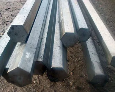 фото Шестигранник 65 мм ст 09г2с ГОСТ 2879