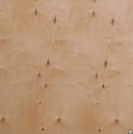 Фото №0 Фанера берёзовая 1525*1525 , 8 мм, сорт 3/4