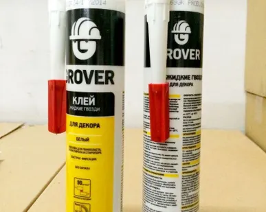 фото Клей &amp;quot;жидкие гвозди&amp;quot; &amp;quot;GROVER GA90&amp;quot; / ГРОВЕР / 300 мл