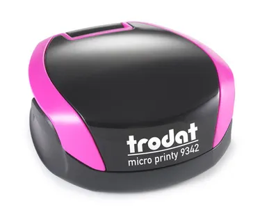 фото Печати-С 9342 TRODAT MICRO PRINTY Карманная оснастка для печати диам.42мм (Фуксия, Синий)