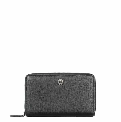 Фото №0 Кожаное портмоне Шелфорд TJ COLLECTION XB 7122214 BLK