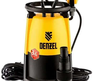 фото Дренажный насос для чистой и грязной воды DENZEL DP-600S 97268