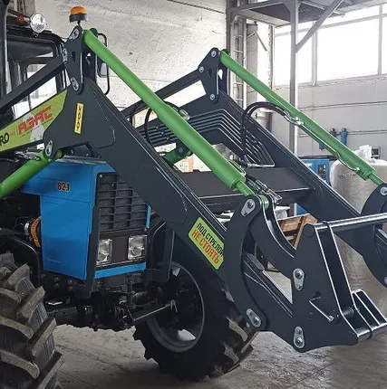 Фото №2 Фpонтaльный погрузчик ПКУ EurоМАХ на трактора МТЗ 8 и 9 серии в том числе с усиленным мостом.