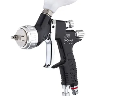 фото Краскопульт пневматический DeVILBISS GTI PRO LITE HV30 1,2 мм черный