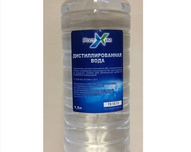 фото Вода дистилированная 1,5л
