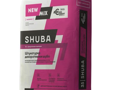 фото Штукатурка декоративная Шуба «SHUBA»