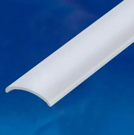 Фото №0 Экран для профиля UFE-R06 FROZEN 200 POLYBAG Матовый рассеиватель для алюминиевого профиля, пластик. Длина 200 см. ТМ Uniel.