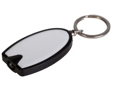 фото Брелок-фонарик Vivid, белый