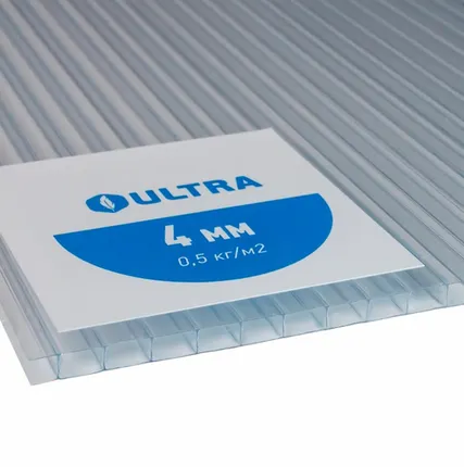 Фото №0 СОТОВЫЙ ПОЛИКАРБОНАТ УЛЬТРА (2100*6000*4)