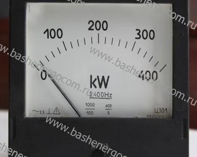 фото Ваттметр Ц301 0-400KW кл.т. 2.5