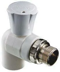 Фото №0 Кран шаровый ПП 25*3/4НР угловой с американкой