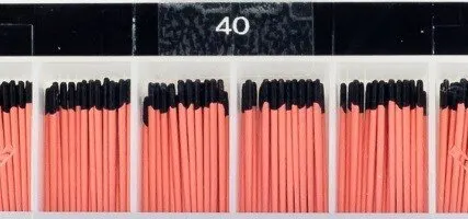 Фото №0 Штифты гуттаперчевые №40 (120шт) Медента